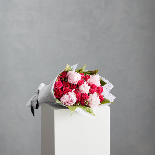 Peony & Spray Roses