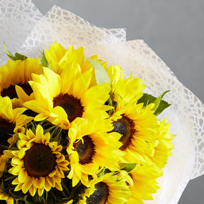 Sunflowers on Mass