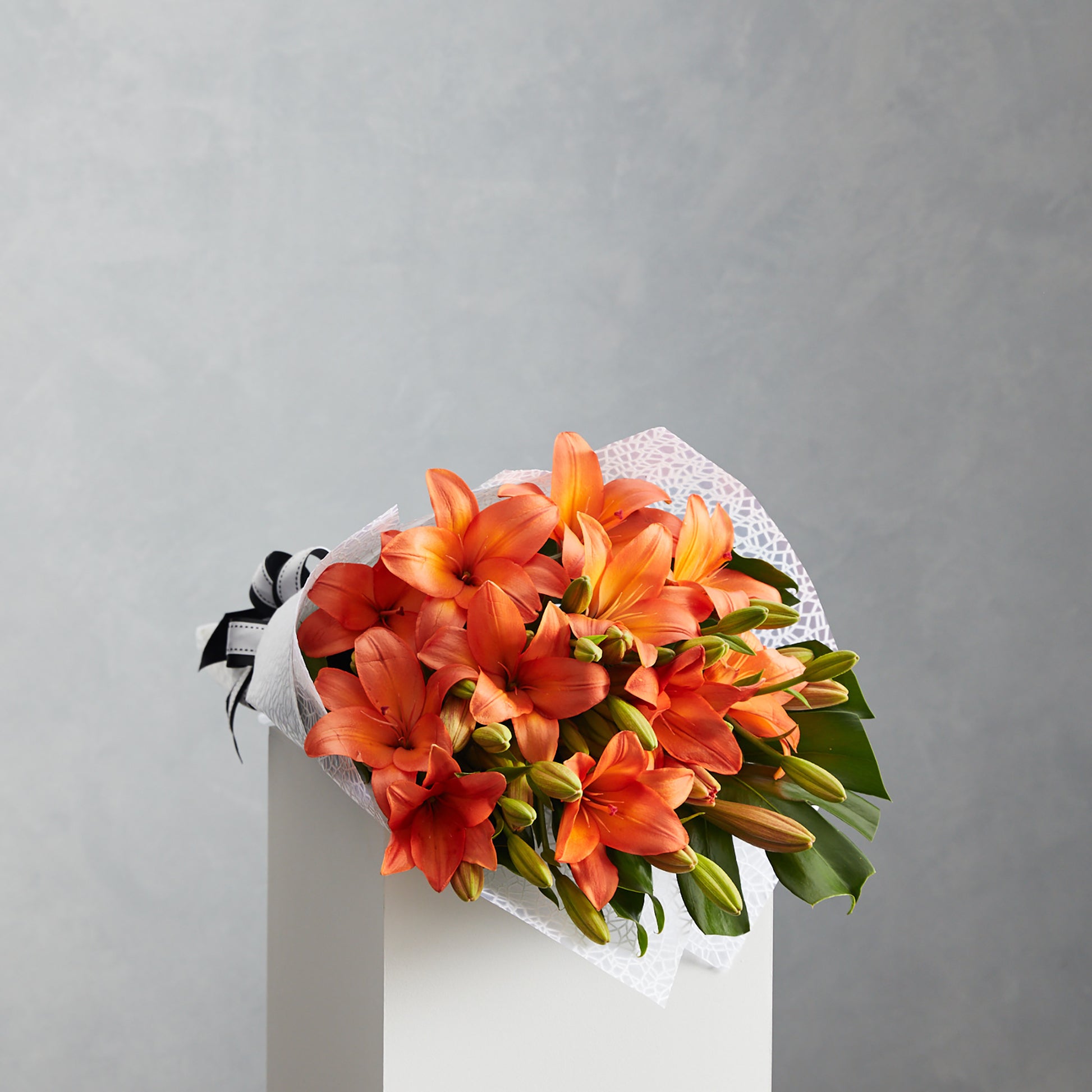 orange asiatic lily bouquet Asiatics Bright – Fresh Fresh Flowers