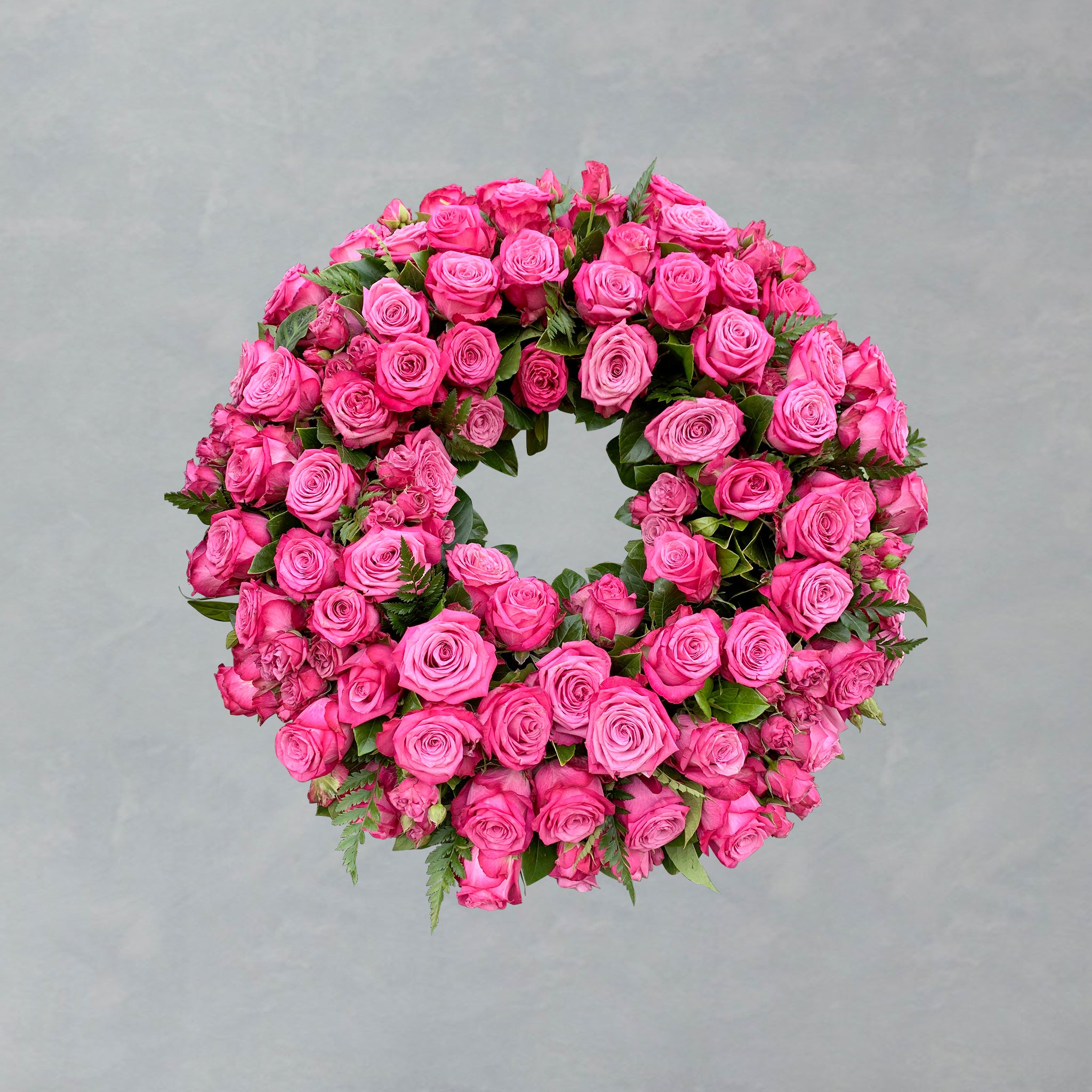 Modern Wreath Roses Rose Wreath XXL – Fresh Fresh Flowers
